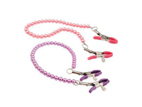 Grampos Para Seios com Pérolas - Prendedor de Mamilo - Importado