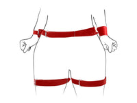 Harness para Cintura e Algema - GB Love