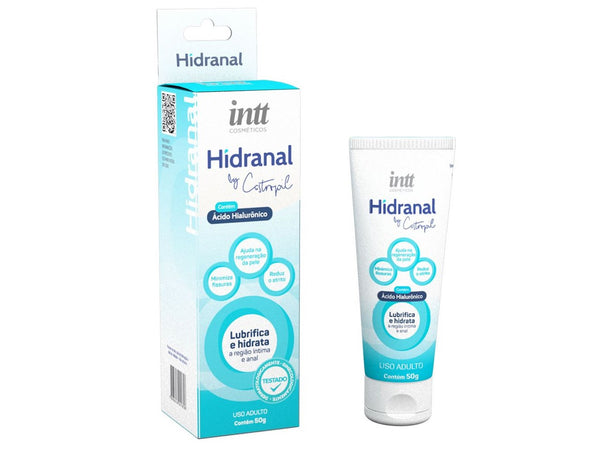 Hidranal Lubrificante Hidratante Anal com Ácido Hialurônico 50g By Castropil - Intt