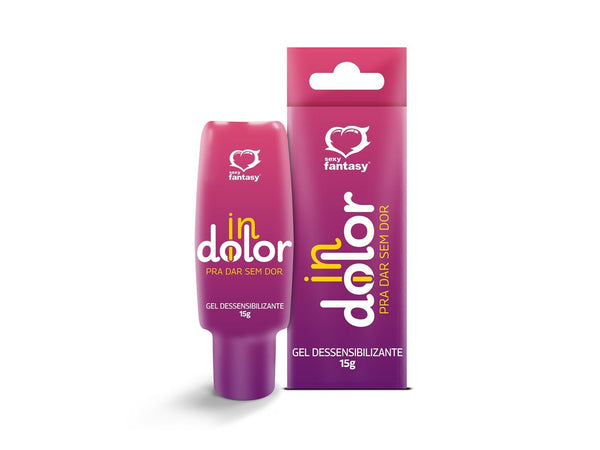 Indolor - Dessensibilizante (Anestésico Anal) 15g - Sexy Fantasy
