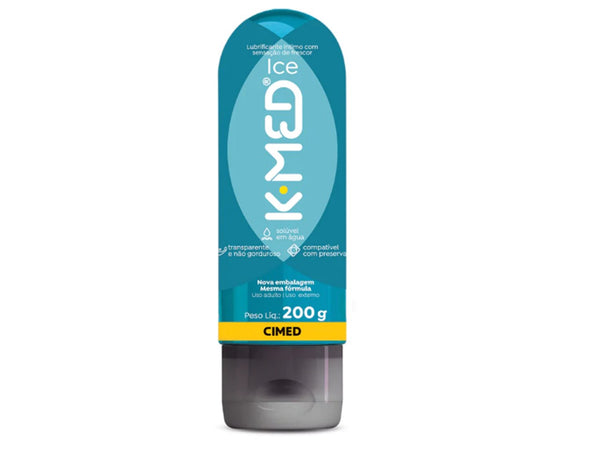 K-Med Ice Gel lubrificante Íntimo 200g - Kmed