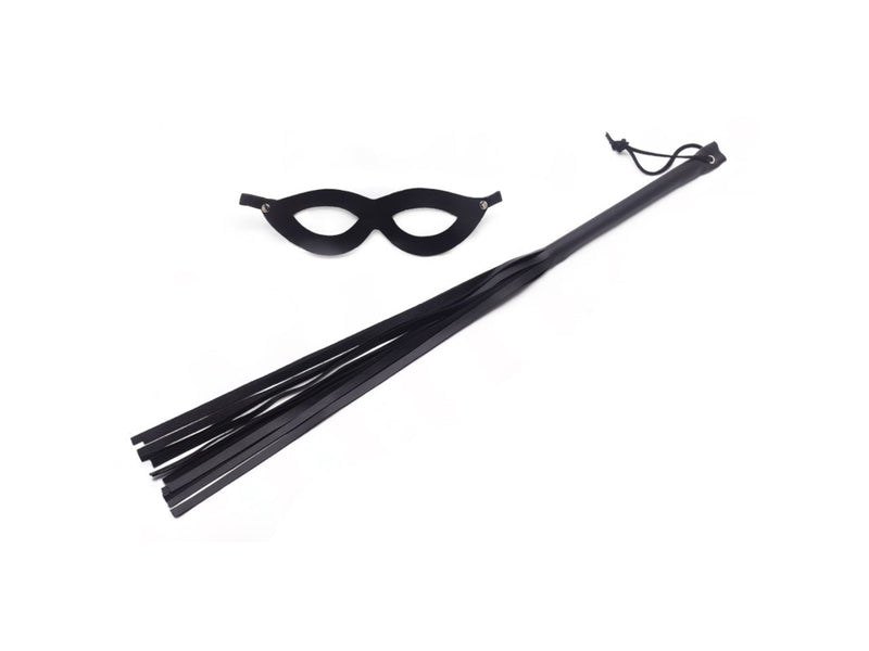 Kit Chicote 35 cm e Máscara Tiazinha - Sexy Fantasy