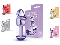 Lite Plug Pênis com Pedra 8,2x2,86cm - Sexy Fantasy