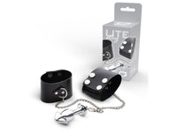 Lite Plug Prata Pênis com Correntes e Algema - Sexy Fantasy