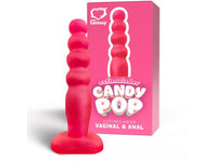 Plug Estimulador Candy Pop Maciço Rosa - 14x2,8cm Anal e Vaginal - Sexy Fantasy