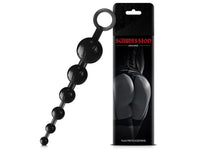 Plug Submission 06 Esferas - Preto - Sexy Fantasy