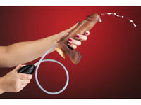 Prótese Real Dick Ultra Realístico Ejaculatório Com Escroto e Ventosa 17 X 4,5cm - Sexy Fantasy