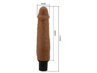 Prótese Realística - Dupla Camada com Vibrador à Pilha 21,0 X 4,0 cm - Importado