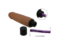 Prótese Realística - Dupla Camada com Vibrador à Pilha 21,0 X 4,0 cm - Importado