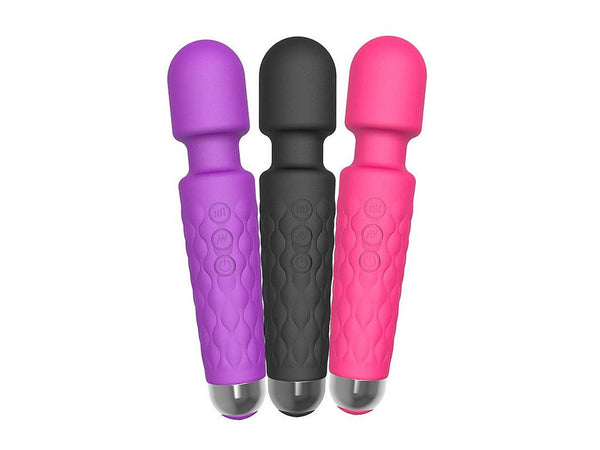 Varinha Mágica Hot Recarregável (20 vibrações) - Importado