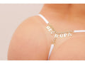 Calcinha Bumbum Strass Branco - Tallyta Moda Apimentada